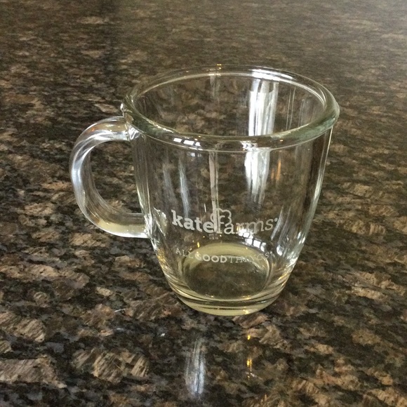 Kate Farms Other - “All Good Things” Clear Mug